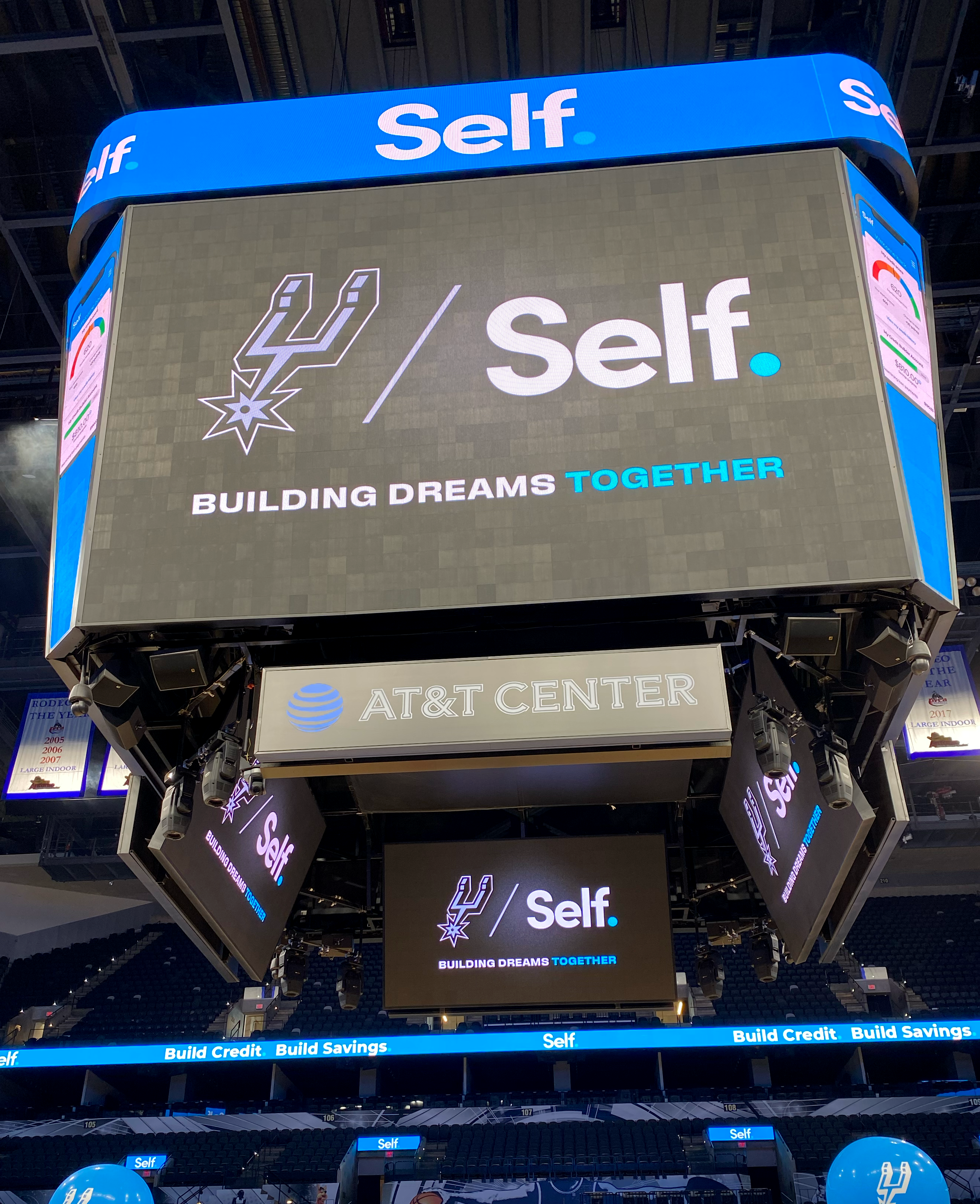 Self / Spurs partnership announcement